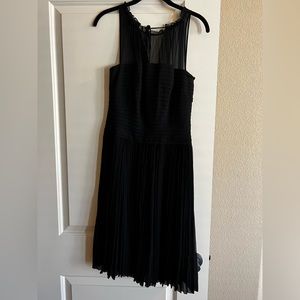 BCBGMAXAZRIA Silk Black Dress Size 4